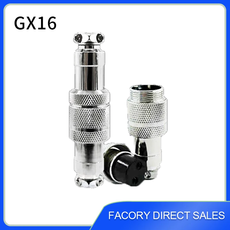CIXIYCX GX16 Butting Aviation Connector plug Docking 2/3/4/5/6/7/9/10 Pin Plug and Socket connector
CIXIYCX GX16 Butting Aviation Connector plug Docking 2/3/4/5/6/7/9/10 Pin Plug and Socket connector