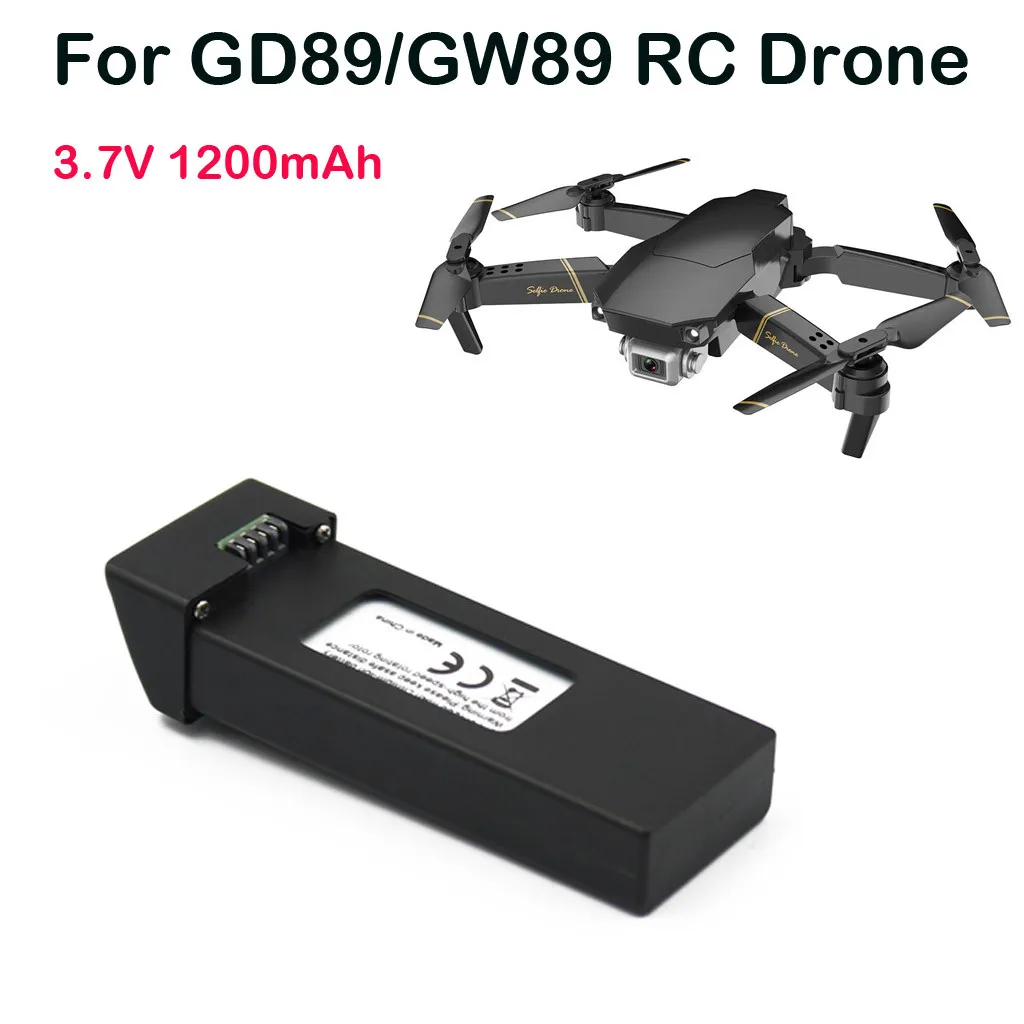 3.7V 1200mAh Lipo Battery RC Quadcopter Spare Parts For GD89/GW89 RC DroneE Asy Install Great Backup High Capacity
3.7V 1200mAh Lipo Battery RC Quadcopter Spare Parts For GD89/GW89 RC DroneE Asy Install Great Backup High Capacity