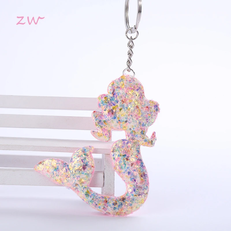 Colorful Sequins Mermaid Keychain CarBag Charms Paillette Pendants Fish Keyring DIY Mermaid Keychain Jewelry Accessories
Colorful Sequins Mermaid Keychain CarBag Charms Paillette Pendants Fish Keyring DIY Mermaid Keychain Jewelry Accessories