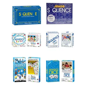 Sequence Game Card Set Exciting Durable Poker Series Cards Group Participation Board Games Toys Baby Learning Educational Toy
Sequence Game Card Set Exciting Durable Poker Series Cards Group Participation Board Games Toys Baby Learning Educational Toy