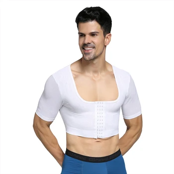 Man Cropped Shapewear 3 Rows Hooks Body Slimmer Modeling Vest Shapewear Double Layer Tranier Body Shaper Belly Control
Man Cropped Shapewear 3 Rows Hooks Body Slimmer Modeling Vest Shapewear Double Layer Tranier Body Shaper Belly Control