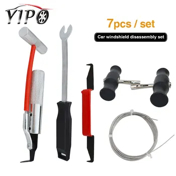 7X Car windshield disassembly kit Nonslip Auto Wire Handles Broach Group Manual Glass Disassembling Removal Tool Set Repair Tool
7X Car windshield disassembly kit Nonslip Auto Wire Handles Broach Group Manual Glass Disassembling Removal Tool Set Repair Tool