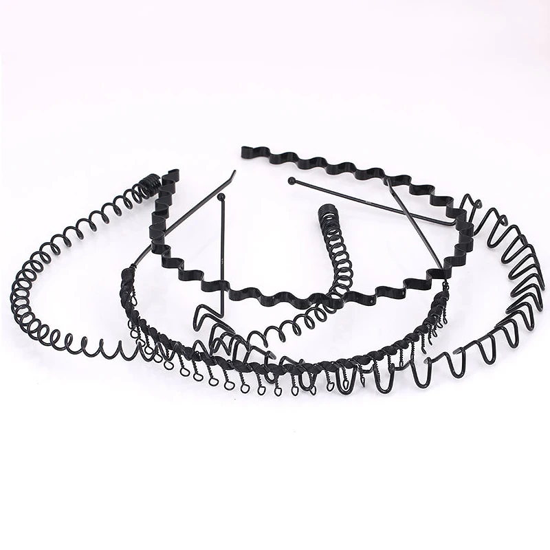 Black Metal Wavy Headband Korean Style Women Girls Hair Accessories Fashion Simple Headdress Jewelry Smooth Elastic Headband
Black Metal Wavy Headband Korean Style Women Girls Hair Accessories Fashion Simple Headdress Jewelry Smooth Elastic Headband
