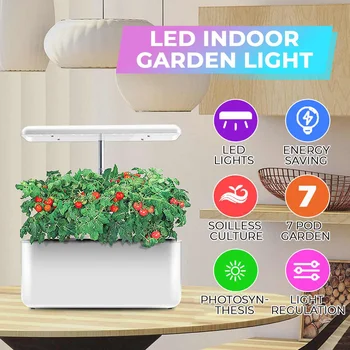 Indoor Plant Hydroponics Grow light Soilless Cultivation Plant Grow Light Auto Flower Nursery Pot For Plant Nursery Grow Lamp
Indoor Plant Hydroponics Grow light Soilless Cultivation Plant Grow Light Auto Flower Nursery Pot For Plant Nursery Grow Lamp