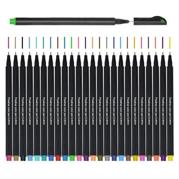 Hot Sale 24 Pcs Fine Liner 0.4mm Drawing Pens Different Colors Quick Drying For Writing School
Hot Sale 24 Pcs Fine Liner 0.4mm Drawing Pens Different Colors Quick Drying For Writing School