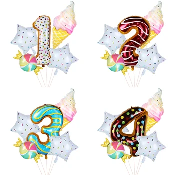 5pcs pack candy donut ice cream ballon 40 inch number balloons birthday party decor kids baby shower age foil digital globos 1st
5pcs pack candy donut ice cream ballon 40 inch number balloons birthday party decor kids baby shower age foil digital globos 1st