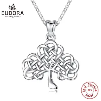 EUDORA 925 Sterling Silver Tree of Life Pendant Celtic Knot Crann Bethadh apple style Necklace for Women Jewelry with box D114
EUDORA 925 Sterling Silver Tree of Life Pendant Celtic Knot Crann Bethadh apple style Necklace for Women Jewelry with box D114