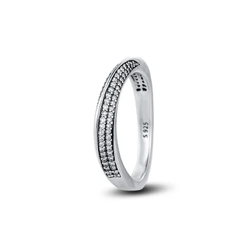 Authentic 925 Sterling Silver Jewelry Elegant Waves Ring For Women DIY Making Wedding Party Gift Fashion Rings anillos
Authentic 925 Sterling Silver Jewelry Elegant Waves Ring For Women DIY Making Wedding Party Gift Fashion Rings anillos