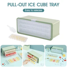 New 3 In 1 Ice Cube Tray Ice Cube Making Container Set with Lid Ice Scoop Plastic Portable Storage Box Stackable Ice Mold
New 3 In 1 Ice Cube Tray Ice Cube Making Container Set with Lid Ice Scoop Plastic Portable Storage Box Stackable Ice Mold