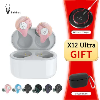 Sabbat X12 Ultra TWS Earphone Wireless Earbuds Bluetooth 5.0 Headset IPX5 Waterproof APX-T Audio 3.7V In-Ear
Sabbat X12 Ultra TWS Earphone Wireless Earbuds Bluetooth 5.0 Headset IPX5 Waterproof APX-T Audio 3.7V In-Ear