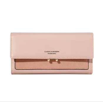Fashion Long Mobile Wallet Stitching Matte Large Capacity Clutch New Creative Ladies Wallet
Fashion Long Mobile Wallet Stitching Matte Large Capacity Clutch New Creative Ladies Wallet