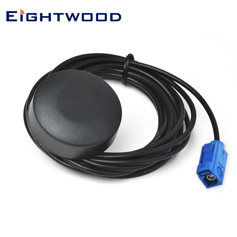 Eightwood GPS Antenna for Car Stereo Receive FAKRA C Jack Female Connector 1575.42MHz±3 MHz 3M Active Aerial for AUDI BMW BENZ
Eightwood GPS Antenna for Car Stereo Receive FAKRA C Jack Female Connector 1575.42MHz±3 MHz 3M Active Aerial for AUDI BMW BENZ