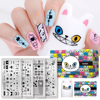 BORN PRETTY&KUNCAT Signed Jointly Stamping Set Stamping Plates Stamper Scraper Stamp Template Nail Art Tool Kit DIY Design
BORN PRETTY&KUNCAT Signed Jointly Stamping Set Stamping Plates Stamper Scraper Stamp Template Nail Art Tool Kit DIY Design
