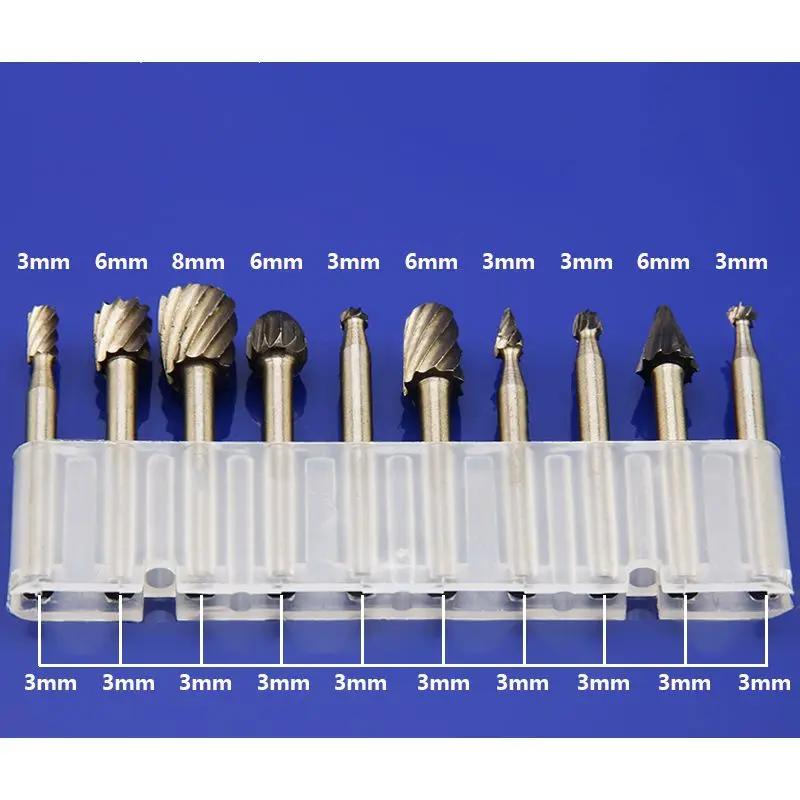 Woodworking Rotary File Wood Carving Cutter Electric Grinder Accessories Slotting Engraving Tools Engraving Bit
Woodworking Rotary File Wood Carving Cutter Electric Grinder Accessories Slotting Engraving Tools Engraving Bit