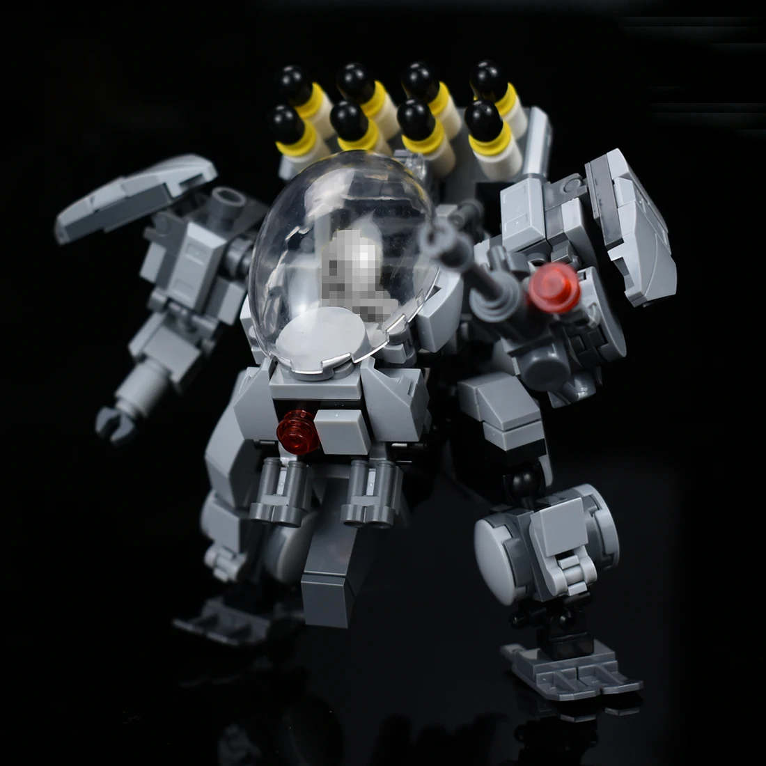 New Hot 288Pcs Moc Mini Mecha Air Defense Soldier Model Assembly Small Particle Building Blocks Educational Toy Set - Gray
New Hot 288Pcs Moc Mini Mecha Air Defense Soldier Model Assembly Small Particle Building Blocks Educational Toy Set - Gray