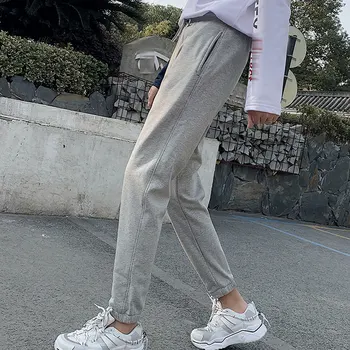 Drawstring Waist Pants Casual Pants Summer New Korean Loose Thin Harem Pants Black Grey Ankle Length Pants Pants Elastic Waist
Drawstring Waist Pants Casual Pants Summer New Korean Loose Thin Harem Pants Black Grey Ankle Length Pants Pants Elastic Waist