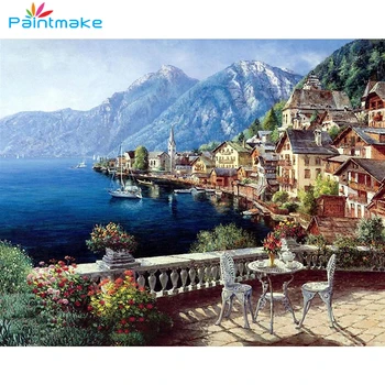 Paintmake Landscape DIY Painting By Numbers Drawing Kits Oil Hand Painted On Canvas For Home Room Decor Art Picture
Paintmake Landscape DIY Painting By Numbers Drawing Kits Oil Hand Painted On Canvas For Home Room Decor Art Picture