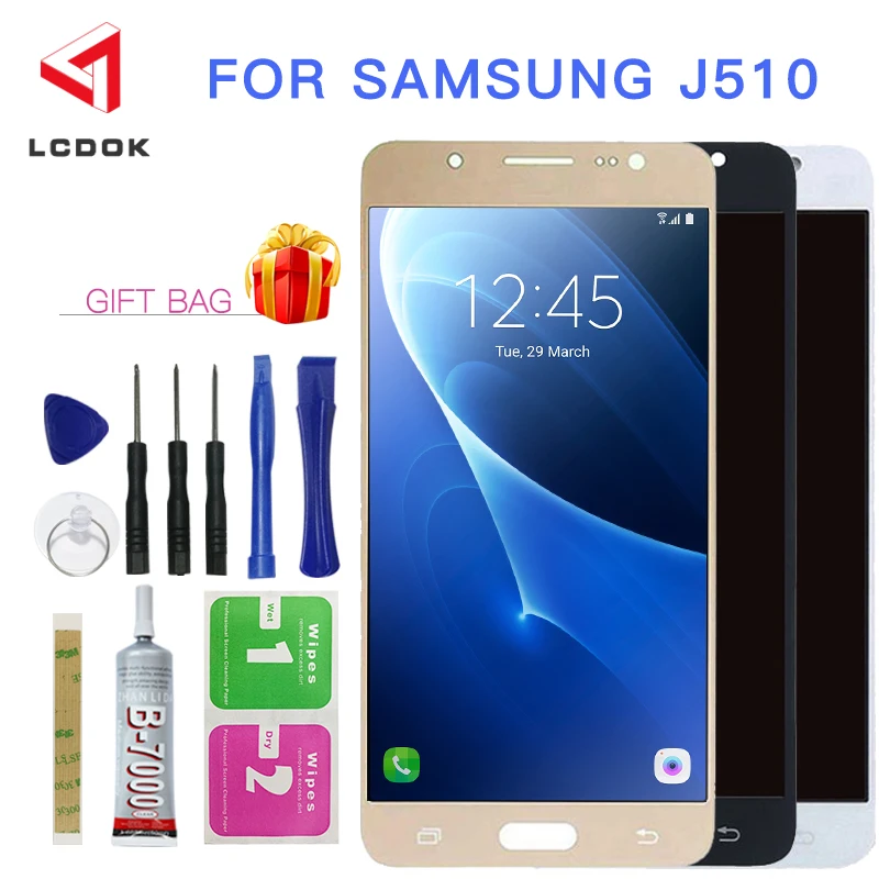 Adjustable Brightness For Samsung Galaxy J5 2016 J510 J510F J510M J510H LCD Display Touch Screen Digitizer Assembly Panel Parts
Adjustable Brightness For Samsung Galaxy J5 2016 J510 J510F J510M J510H LCD Display Touch Screen Digitizer Assembly Panel Parts