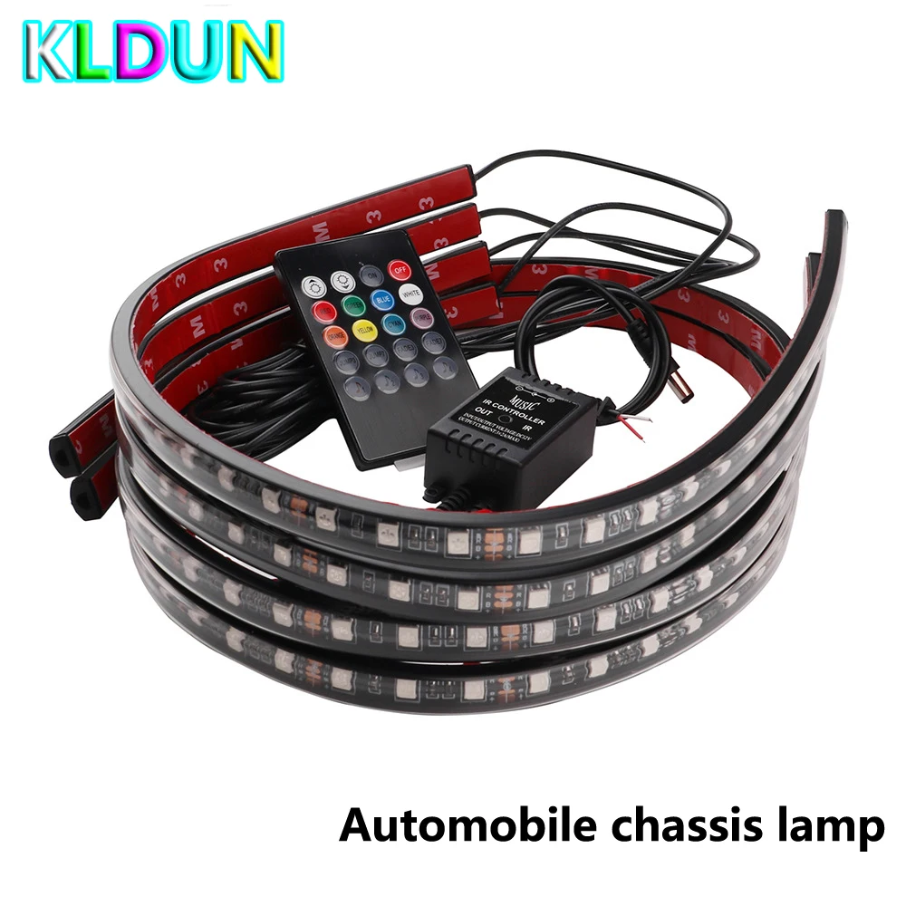Car Bottom Atmosphere Lamp Chassis Strip Bar Ambient Light Remote Control Decorative Auto Styling Accessories RGB Led Neon KLDUN
Car Bottom Atmosphere Lamp Chassis Strip Bar Ambient Light Remote Control Decorative Auto Styling Accessories RGB Led Neon KLDUN