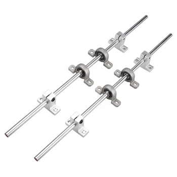 CNC Linear Rail Shaft Rod 8mm x 400mm with Bearing Guide Support and SC8UU Bearing Block Set for 3D Printer
CNC Linear Rail Shaft Rod 8mm x 400mm with Bearing Guide Support and SC8UU Bearing Block Set for 3D Printer
