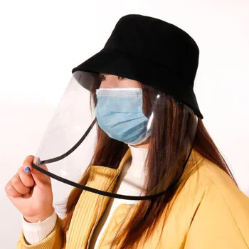 2020 Women Hats Prevent Droplets Transparent Removable Mask Korean Style Sunhat Casual Fisherman's Hat Dust WindProof Hat
2020 Women Hats Prevent Droplets Transparent Removable Mask Korean Style Sunhat Casual Fisherman's Hat Dust WindProof Hat