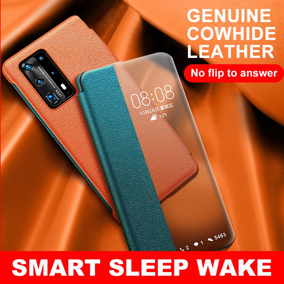 Роскошный флип-чехол Smart Touch P40pro из натуральной кожи для Huawei P40 Pro P 40, телефонный чехол с окошком для P 40 Pro, чехлы
Роскошный флип-чехол Smart Touch P40pro из натуральной кожи для Huawei P40 Pro P 40, телефонный чехол с окошком для P 40 Pro, чехлы
