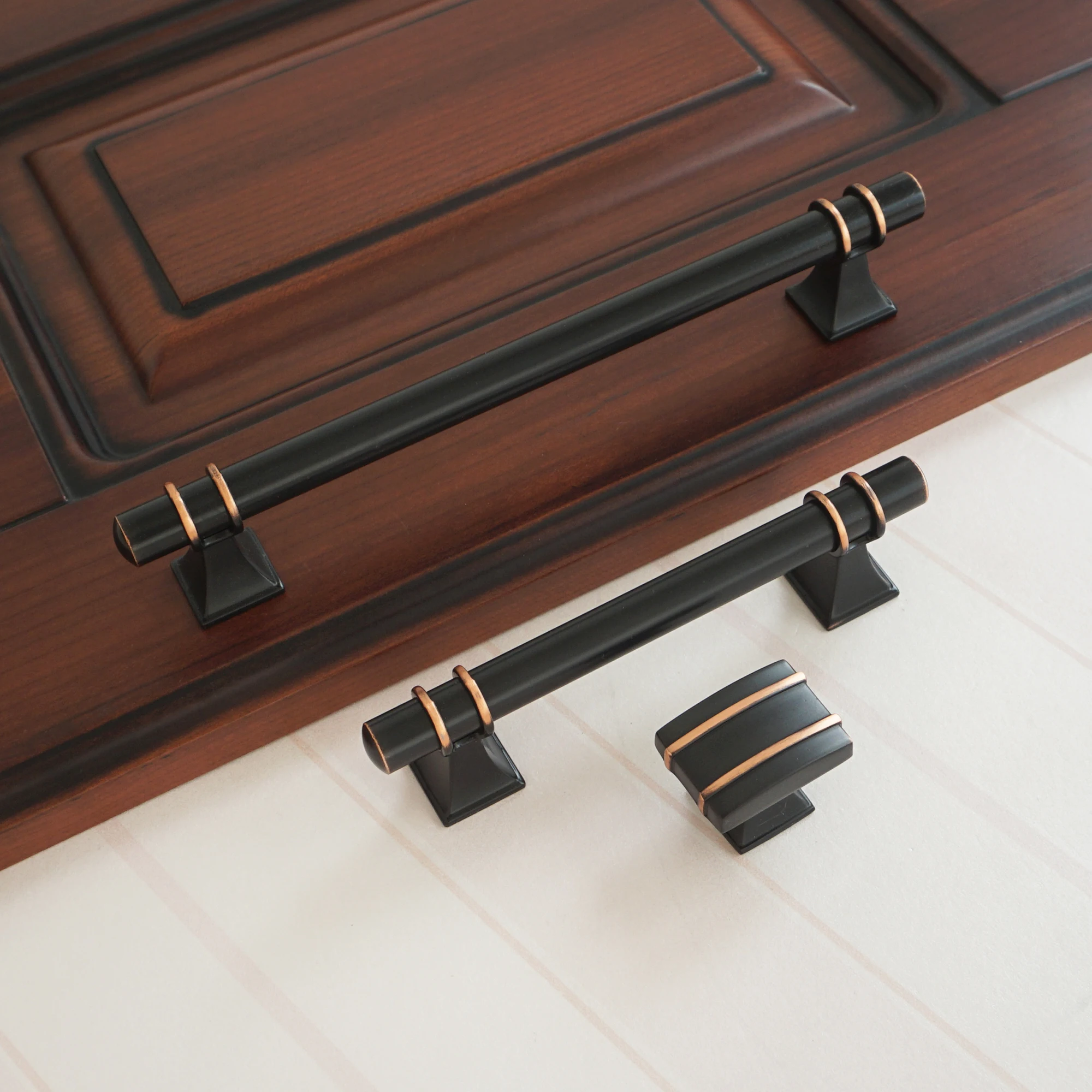 3.75" 6.3" Zinc Alloy Black Wardrobe Cupboard Handle Door Pull Handles Single Hole Drawer Knobs Copper Edge Hardware 96mm 160mm
3.75" 6.3" Zinc Alloy Black Wardrobe Cupboard Handle Door Pull Handles Single Hole Drawer Knobs Copper Edge Hardware 96mm 160mm