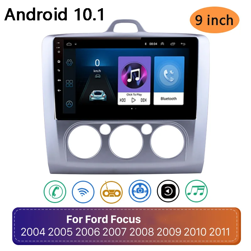 2din 9'' Android 10.1 Car Radio GPS For Ford Focus 2005-2018 Double 2 DIN Bluetooth Mirrorlink Audio Multimedia Player Autoradio
2din 9'' Android 10.1 Car Radio GPS For Ford Focus 2005-2018 Double 2 DIN Bluetooth Mirrorlink Audio Multimedia Player Autoradio