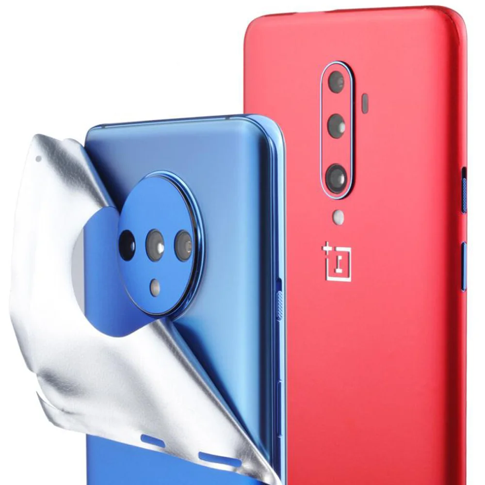 Новые ПВХ наклейки на телефон для Oneplus 7 7T Pro защитные пленки льда наклейка One Plus 6 6T