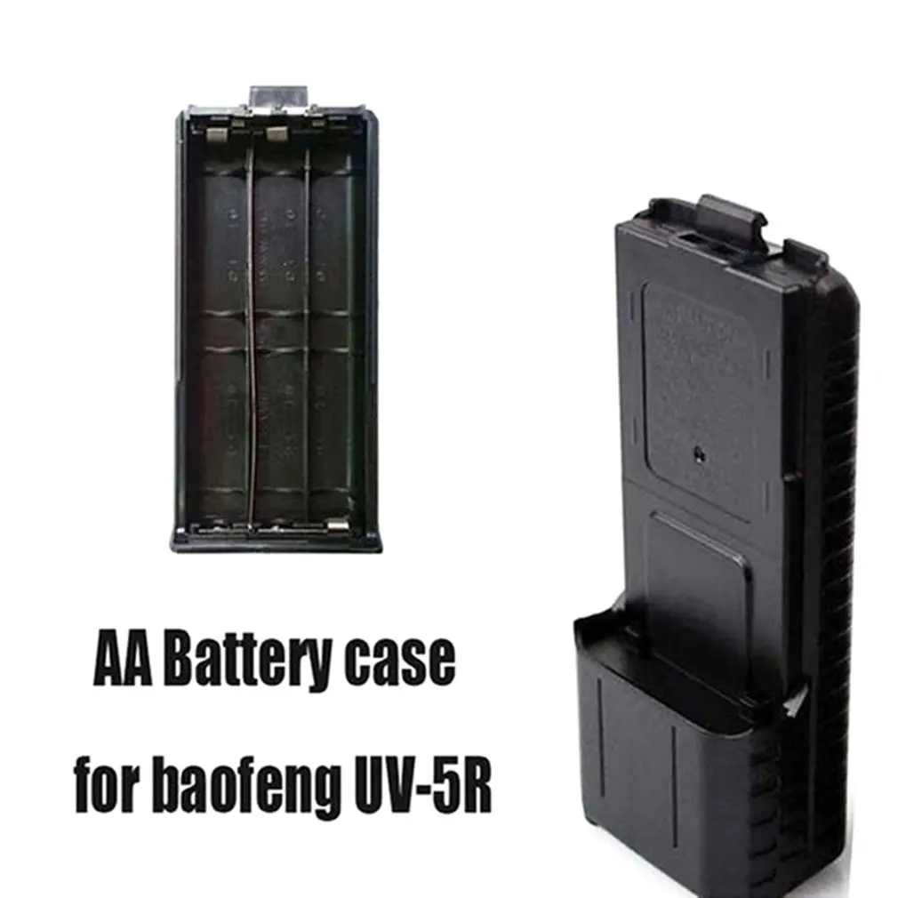 6 x AA Extended Battery Case Shell Box For Baofeng UV-5R UV-5RE Plus Extended Battery Box Shell With 6 x No. 5 Batteries
6 x AA Extended Battery Case Shell Box For Baofeng UV-5R UV-5RE Plus Extended Battery Box Shell With 6 x No. 5 Batteries