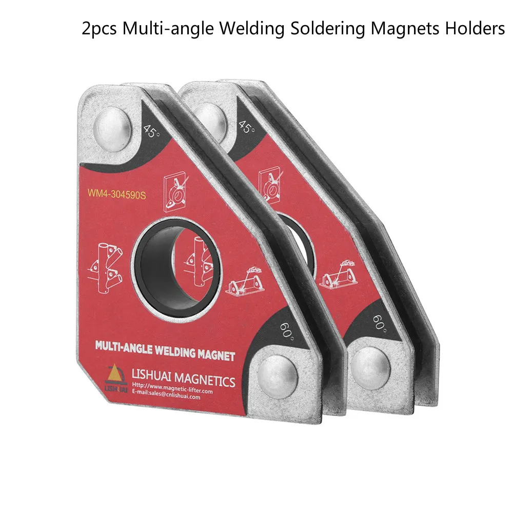 2pcs Multi-angle 30/60/45/90 Welding Magnets Holders Soldering Tools for Electric Welding Iron Suction Holding Manual Tools
2pcs Multi-angle 30/60/45/90 Welding Magnets Holders Soldering Tools for Electric Welding Iron Suction Holding Manual Tools