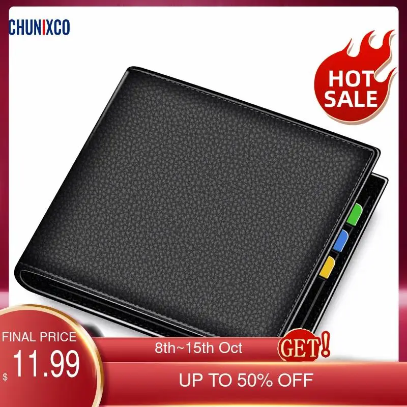 2020 New Men wallets Genuine Leather Wallet Quality Short male Solid Coin pocket Credit Card holder Purse Cartera
2020 New Men wallets Genuine Leather Wallet Quality Short male Solid Coin pocket Credit Card holder Purse Cartera