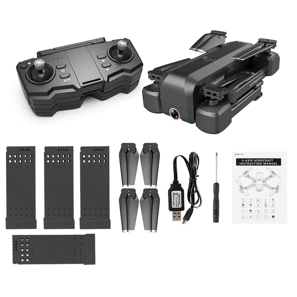 SG706 WiFi Foldable RC Drone 1080P HD Dual Camera Optical flow Smart Follow RC Helicopter Aircraft Remote Control Toys
SG706 WiFi Foldable RC Drone 1080P HD Dual Camera Optical flow Smart Follow RC Helicopter Aircraft Remote Control Toys