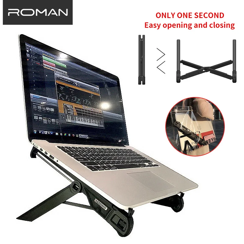 Folding Portable Laptop Stand Cooling rack Viewing Angle/Height Adjustable Bracket Support 10-17inch Notebook
Folding Portable Laptop Stand Cooling rack Viewing Angle/Height Adjustable Bracket Support 10-17inch Notebook