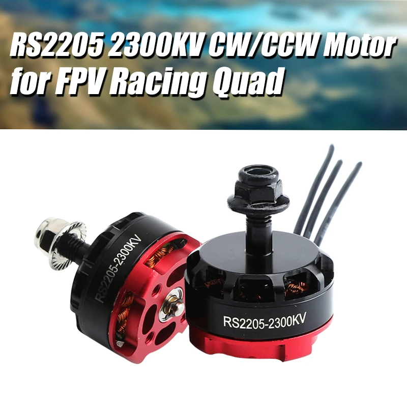 

RS2205 2300KV 2205 CW/CCW Brushless Motor 3 - 4S for FPV Racing Quad Motor FPV Multicopter Accessories