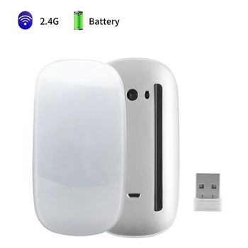 2.4G Wireless Magic Mouse 2 Silent Rechargeable Optical Computer Mouse Thin Ergonomic PC Office Mause For Apple Mac Microsoft
2.4G Wireless Magic Mouse 2 Silent Rechargeable Optical Computer Mouse Thin Ergonomic PC Office Mause For Apple Mac Microsoft