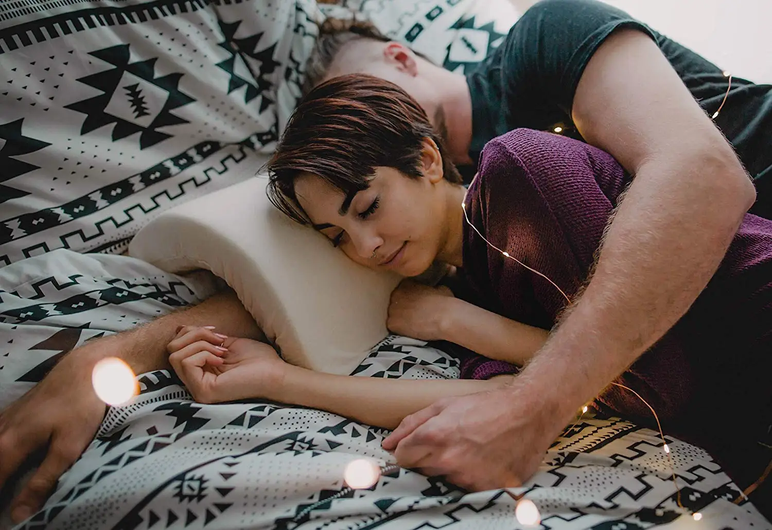 Couple Sleeping Arm Pillow Leg Slow Rebound Memory Foam Multifunction Neck Pillow U Shaped Bed Pillows for Love Travel Body
Couple Sleeping Arm Pillow Leg Slow Rebound Memory Foam Multifunction Neck Pillow U Shaped Bed Pillows for Love Travel Body