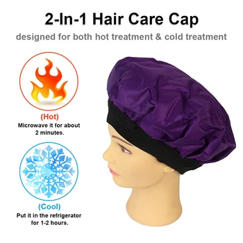 Hair Care Heating Hat Cap Hair Styling Conditioning Treatment Steamer Cap Cordless Hot & Cold Therapy Hair Steamer Gel Cap
Hair Care Heating Hat Cap Hair Styling Conditioning Treatment Steamer Cap Cordless Hot & Cold Therapy Hair Steamer Gel Cap