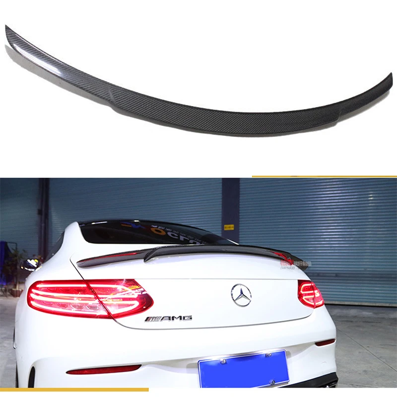 For Mercedes C Class W205 Spoiler Carbon Fiber Rear Trunk Spoiler Wing C200 C250 C300 C180 C350 Coupe 2015 - UP (coupe Only)
For Mercedes C Class W205 Spoiler Carbon Fiber Rear Trunk Spoiler Wing C200 C250 C300 C180 C350 Coupe 2015 - UP (coupe Only)