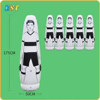 5 pcs 205cm Inflatable Football Training Goal Keeper Tumbler Air Soccer Train Dummy Tool PVC Inflatable Tumbler Wall Footbal
5 pcs 205cm Inflatable Football Training Goal Keeper Tumbler Air Soccer Train Dummy Tool PVC Inflatable Tumbler Wall Footbal