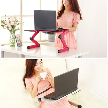 Adjustable Laptop 360 Degrees Desk Foldable Laptop Table Computer Notebook Stand Tray For Laptop/ Netbook/Tablet 15kg Bearing
Adjustable Laptop 360 Degrees Desk Foldable Laptop Table Computer Notebook Stand Tray For Laptop/ Netbook/Tablet 15kg Bearing