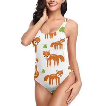 Women BikiniAutumn Fox And Leaves Sexy Bandage One Backless Swimsuit Female Swimsuit Bodysuit Beach Wear New Swimsuit Monokini
Women BikiniAutumn Fox And Leaves Sexy Bandage One Backless Swimsuit Female Swimsuit Bodysuit Beach Wear New Swimsuit Monokini