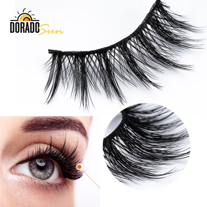 DORADOSUN 5 Pairs False Eyelashs Natural Long 3D Faux Mink Stripe Thick Hand Made Soft Full Strip Lashes
DORADOSUN 5 Pairs False Eyelashs Natural Long 3D Faux Mink Stripe Thick Hand Made Soft Full Strip Lashes
