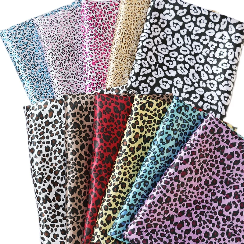 100cm*148cm Leopard Printed African Fabric Satin Charmeuse Fabric Lining DIY Material
100cm*148cm Leopard Printed African Fabric Satin Charmeuse Fabric Lining DIY Material