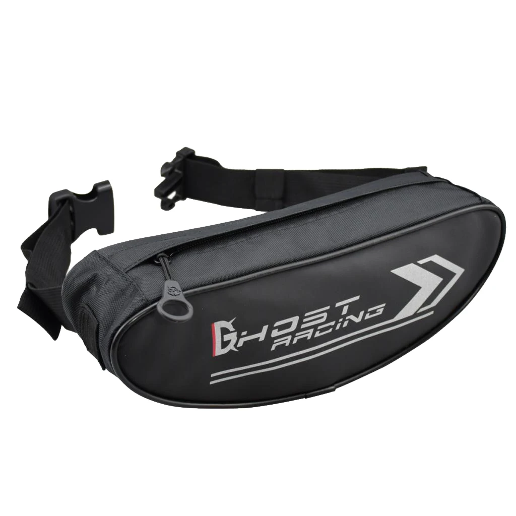 Waterproof Motorcycle Handlebar Bag, Canvas Bike Fork Storage Bag Shoulder Pack Waist Bag, Spacious Interior Design
Waterproof Motorcycle Handlebar Bag, Canvas Bike Fork Storage Bag Shoulder Pack Waist Bag, Spacious Interior Design