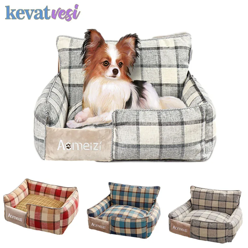 Winter Dog Bed for Large Dogs Washable Dog Mat Cotton Linen Lattice Kennel Waterproof Sleeping Dog Bed Sofa Dog Accessories
Winter Dog Bed for Large Dogs Washable Dog Mat Cotton Linen Lattice Kennel Waterproof Sleeping Dog Bed Sofa Dog Accessories