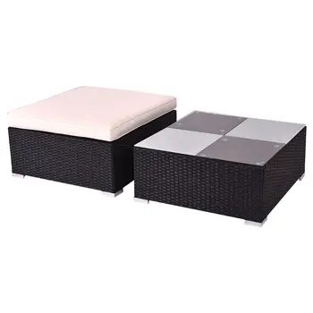 Costway Black Outdoor Patio Rattan Furniture Set Infinitely Combination Cushion Wicker
Costway Black Outdoor Patio Rattan Furniture Set Infinitely Combination Cushion Wicker