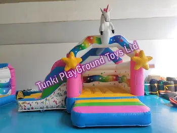 Mini bouncy castle inflatable bouncer jumping castle with slide for residential use
Mini bouncy castle inflatable bouncer jumping castle with slide for residential use
