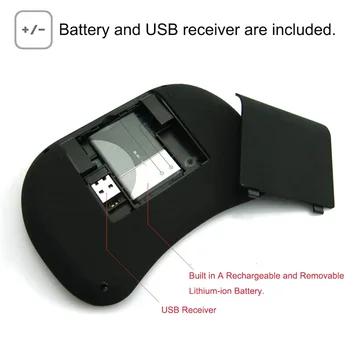 Mini Backlit Wireless Keyboard BK8 With Touchpad Multimedia Keys Keyset For PC Pad Android/Google TV Box HTPC IPTV PS3 N
Mini Backlit Wireless Keyboard BK8 With Touchpad Multimedia Keys Keyset For PC Pad Android/Google TV Box HTPC IPTV PS3 N
