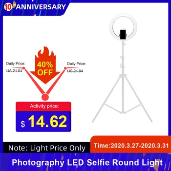 LED Selfie Round Light Selfie Light Dilemma Wide Dimming Range Lights for Camera Photo Selfie Photography Lighting 
LED Selfie Round Light Selfie Light Dilemma Wide Dimming Range Lights for Camera Photo Selfie Photography Lighting